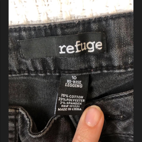 Refuge size 10 black jeans - Picture 2 of 3
